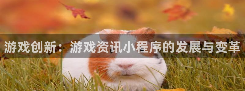 奇亿娱乐登陆：游戏创新：游戏资讯小程序的发展与变革